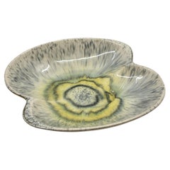 Grande Coupe / Vide poche West Germany en céramique émaillée Vintage 1970