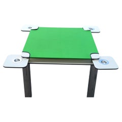 Table de jeu "Poker" par Joe Colombo pour Zanotta 1968 Design Italie