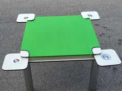 Table de jeu "Poker" par Joe Colombo pour Zanotta 1968 Design Italie