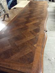 Louis XV Walnut Buffet Sideboard with Parquet Top