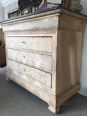 Louis Philippe Bleached Walnut Commode