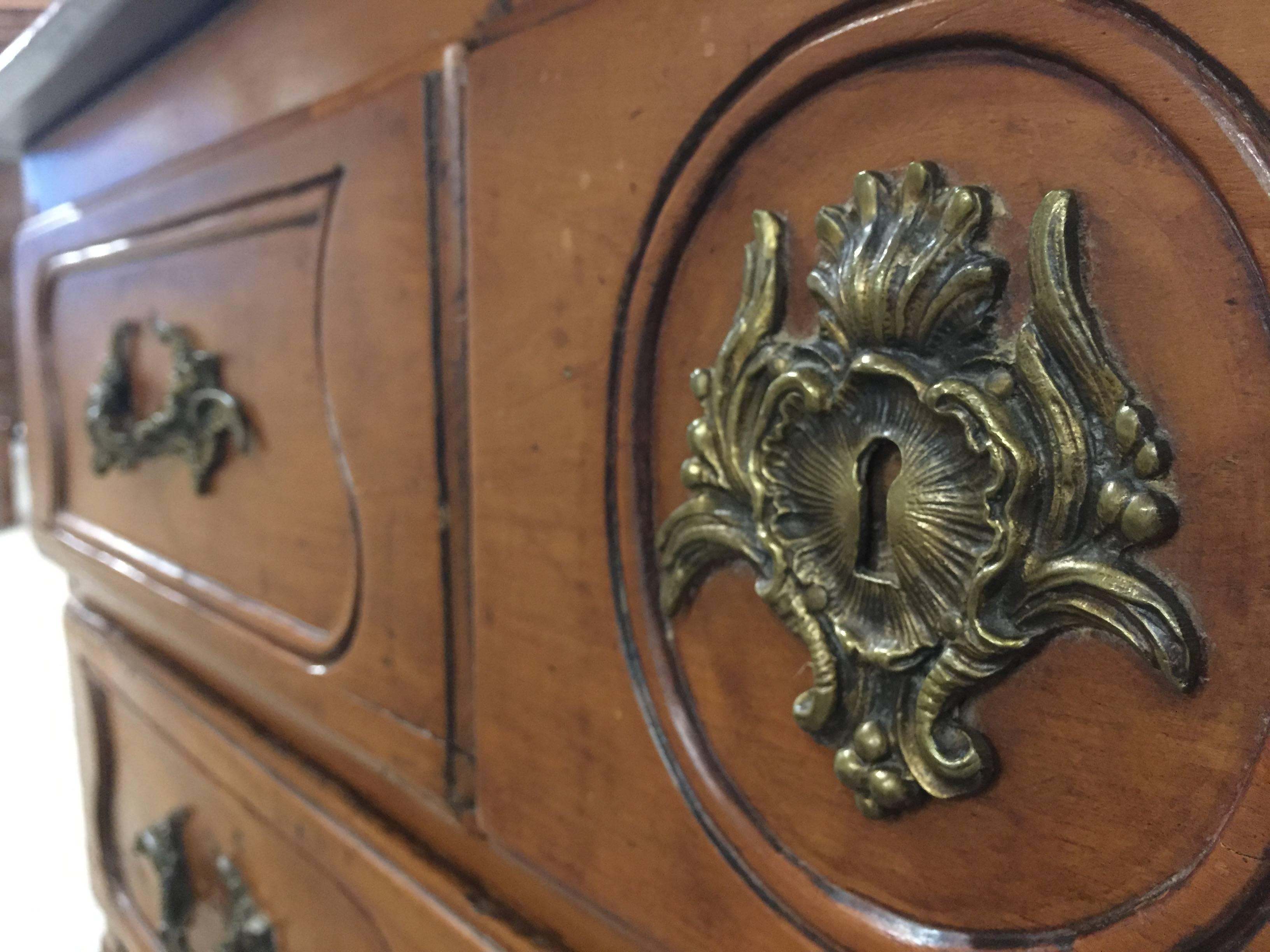 19th Century French Cherrywood Commode, circa 1880