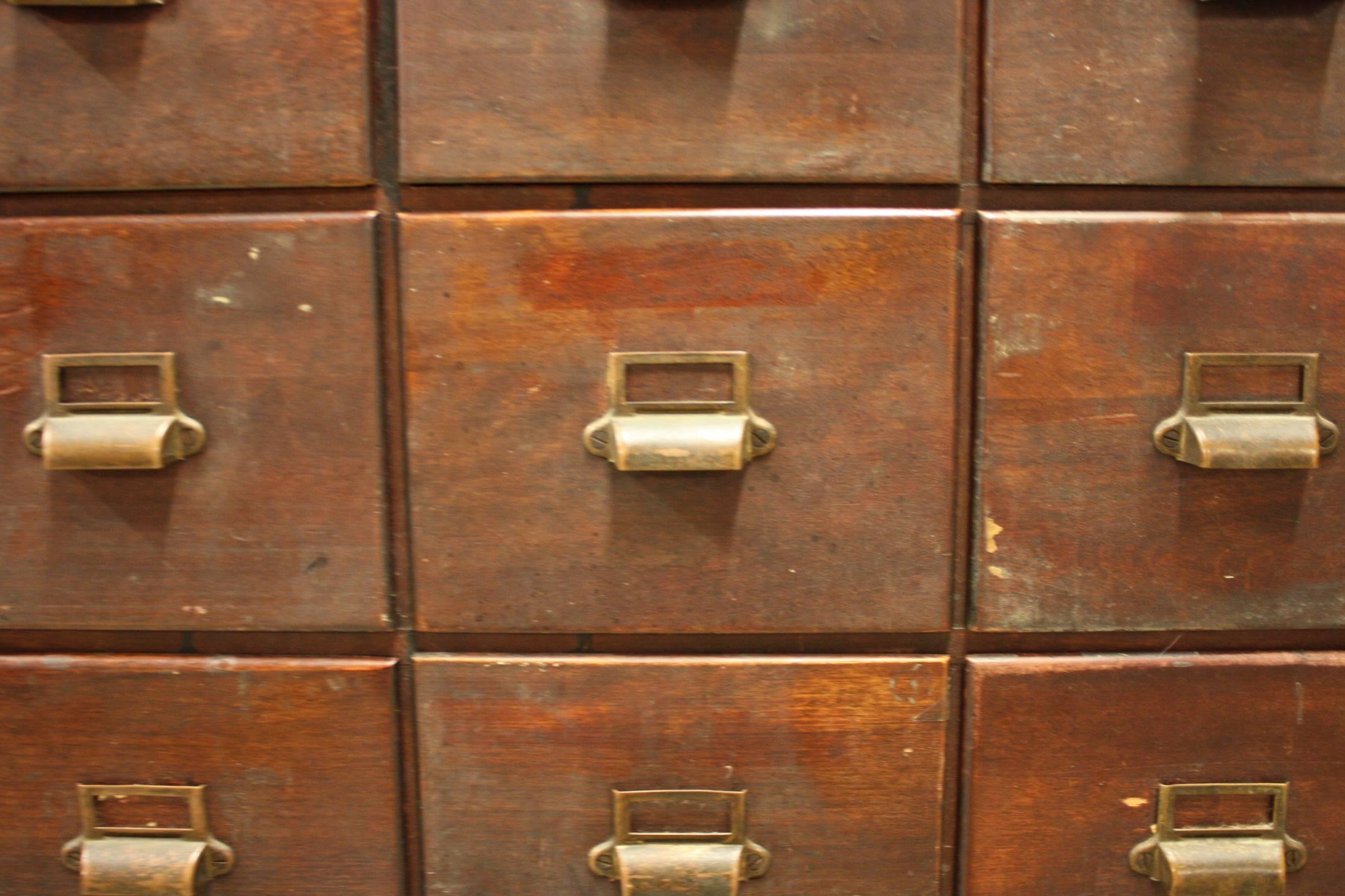 20th Century Multi-Drawer File Cabinet