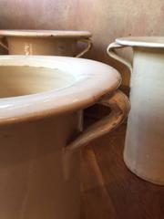 19th Century Italian Terracotta Preserve Jars