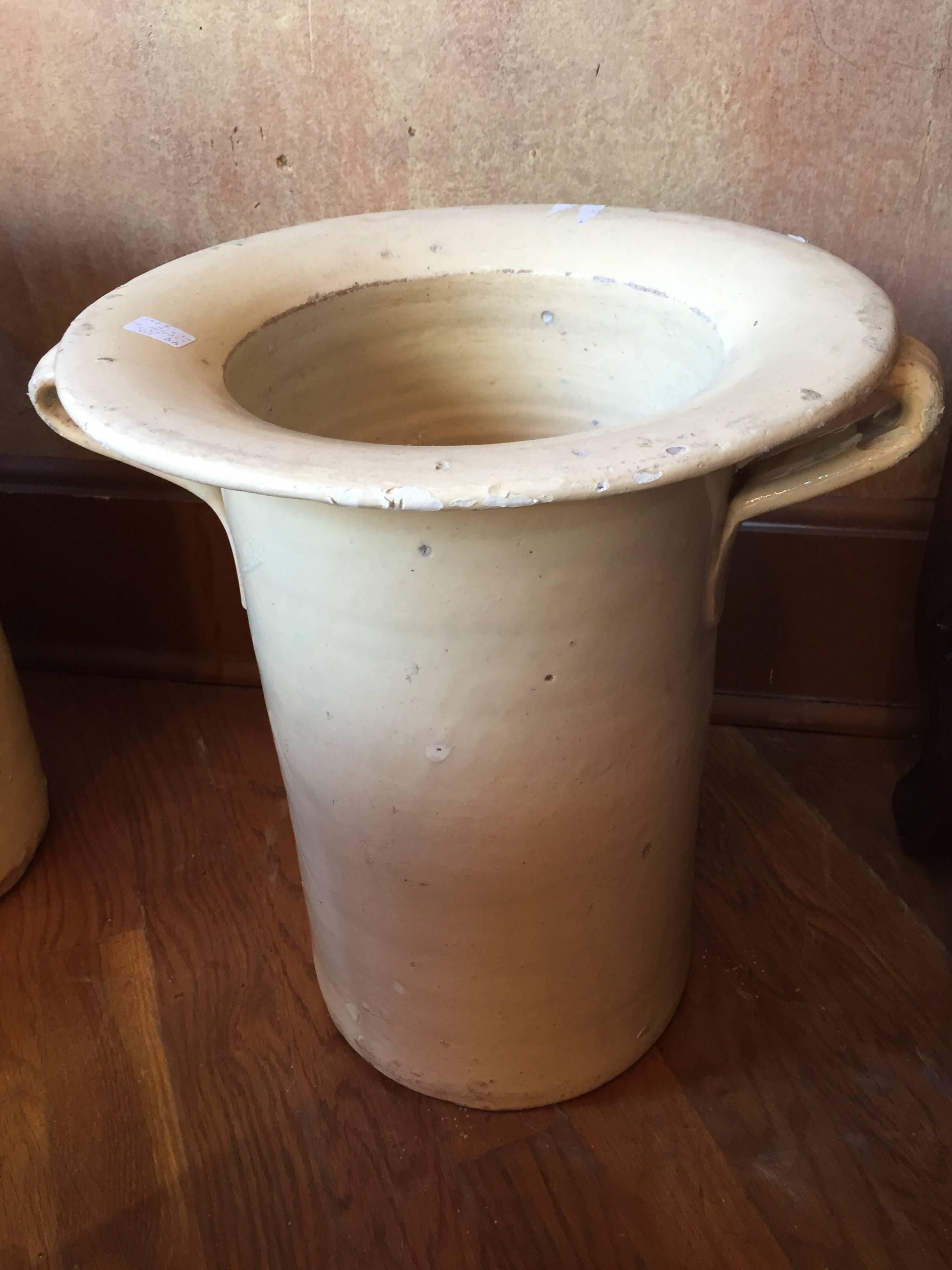 19th Century Italian Terracotta Preserve Jars For Sale 2