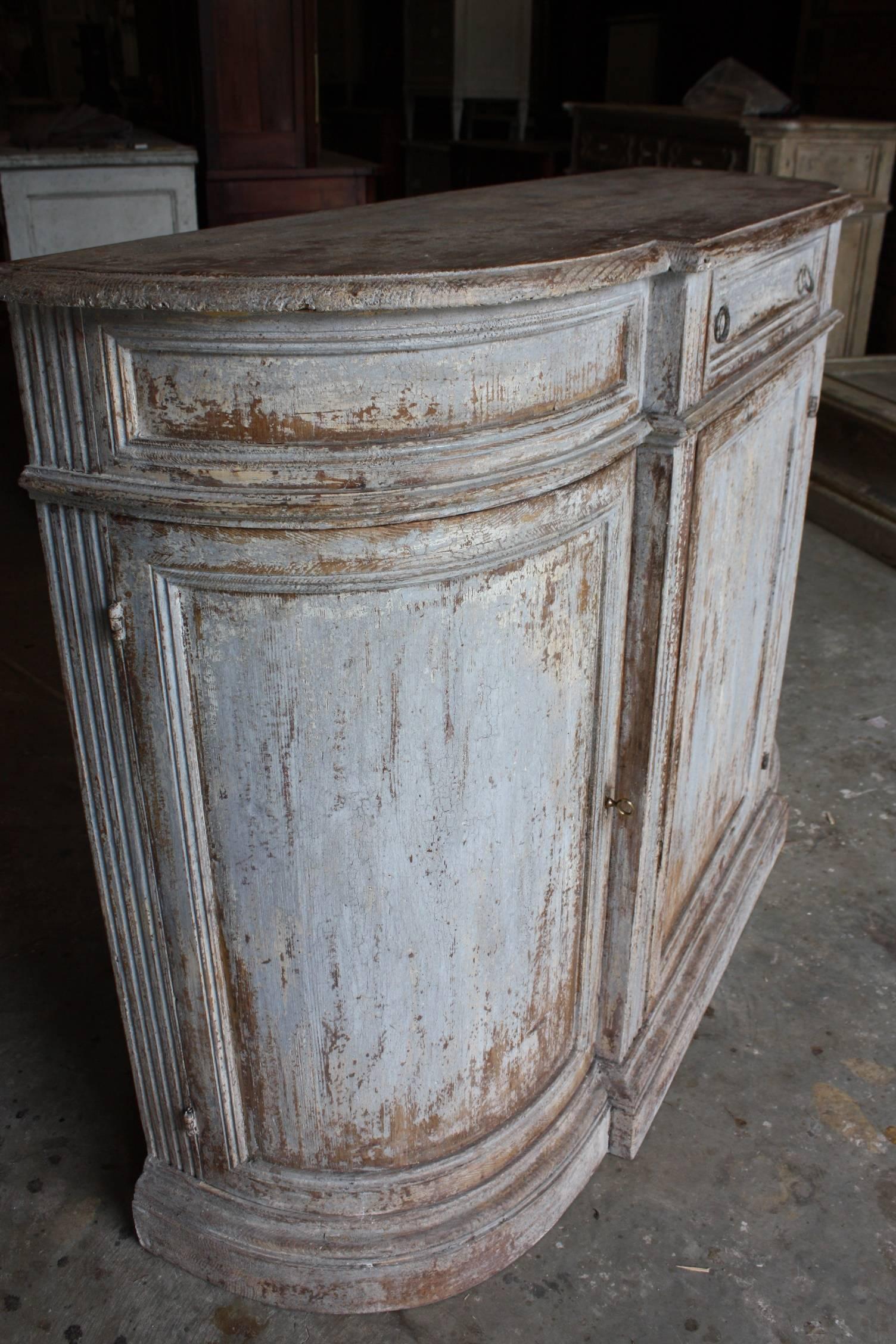 19th Century Painted Italian Buffet