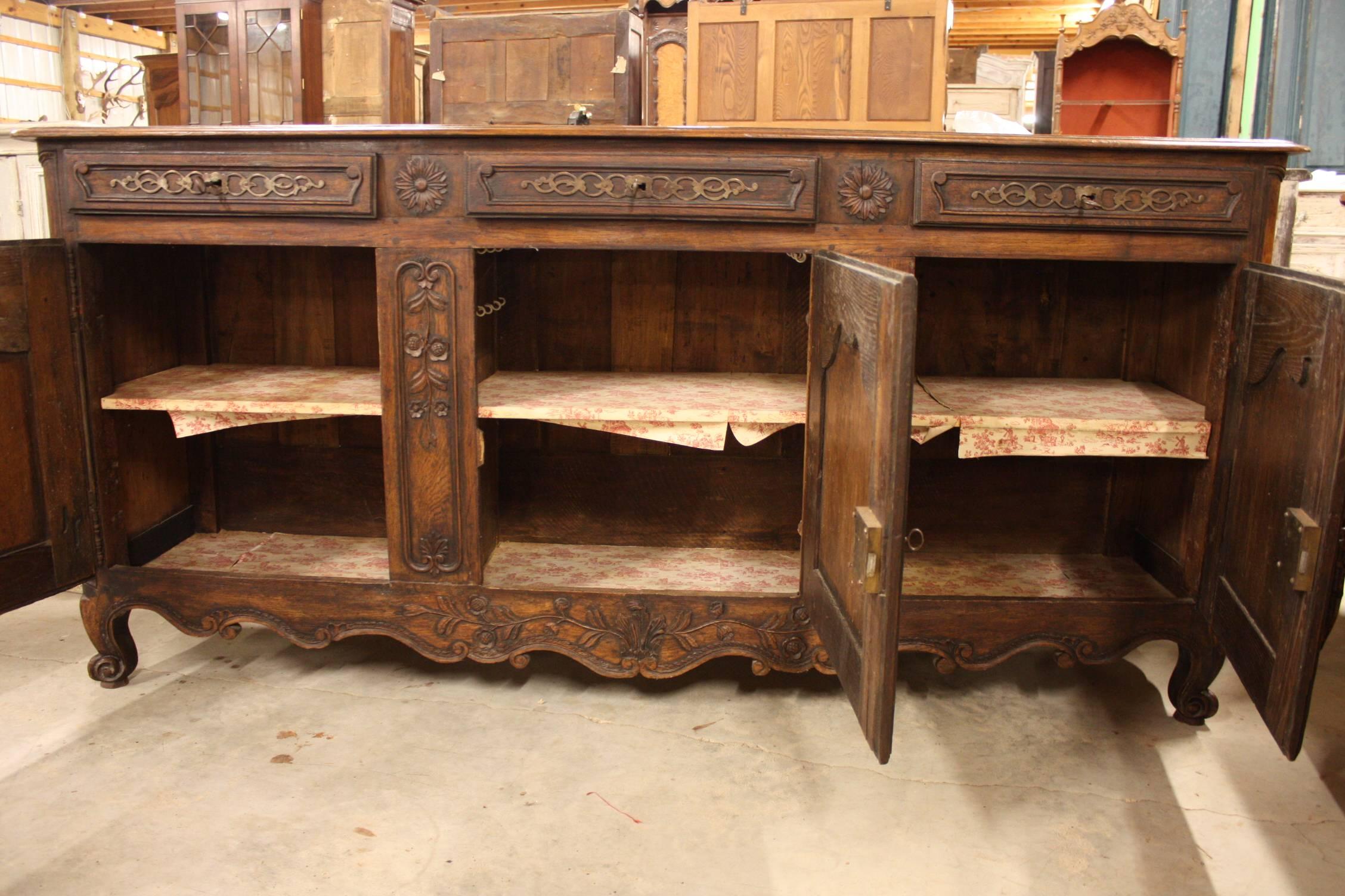 19th Century Country French Buffet or Sideboard 5