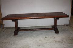 Mid-19th Century Trestle Dining Table from a Monastery in France