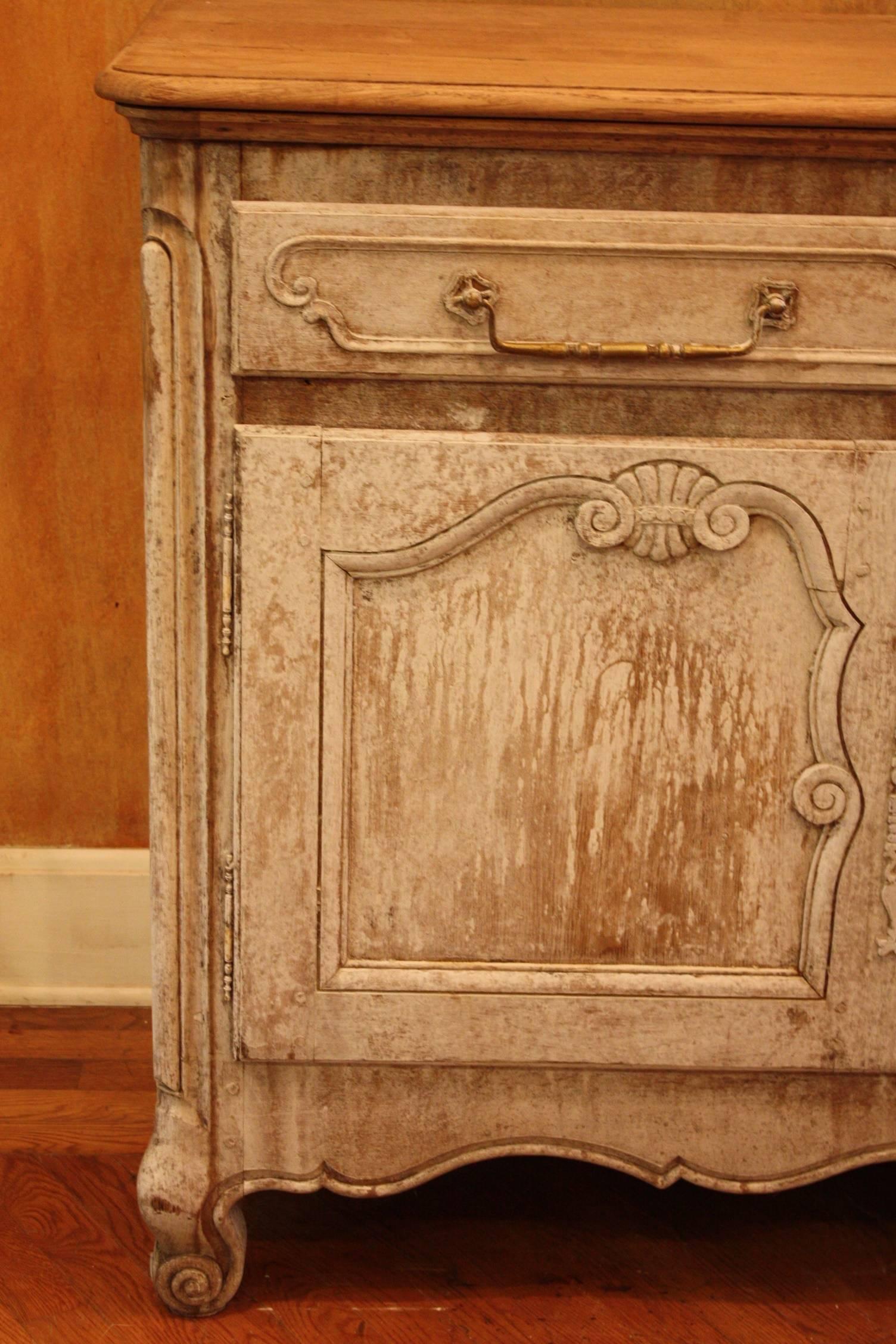 Painted 19th Century French Enfilade or Buffet 1