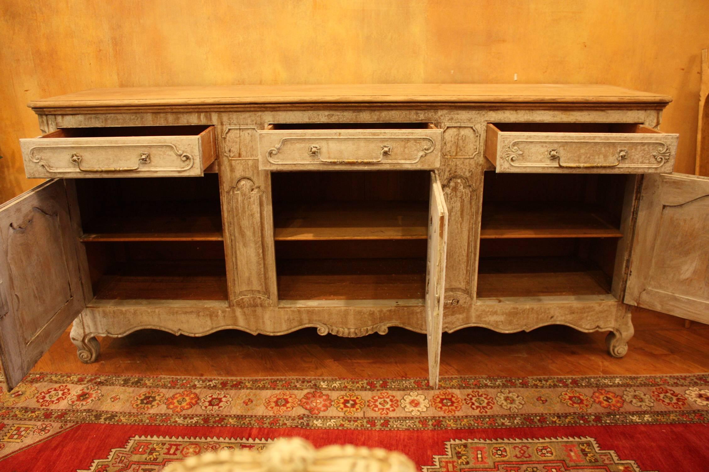Painted 19th Century French Enfilade or Buffet 7