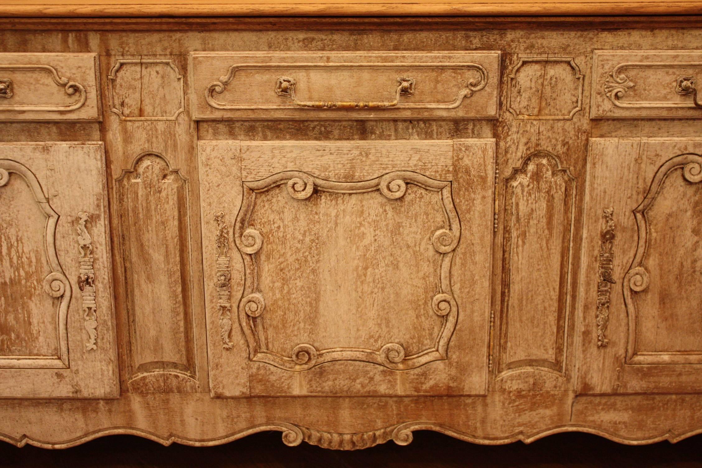 Painted 19th Century French Enfilade or Buffet 2