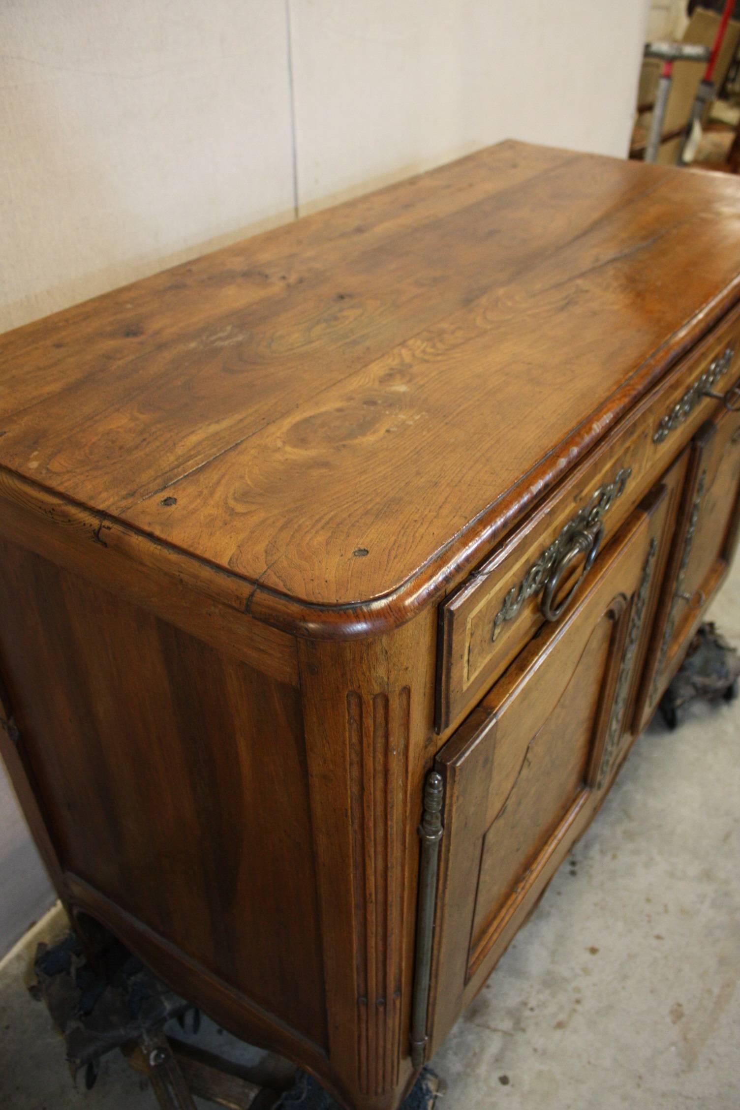 18th Century French Walnut Buffet 2