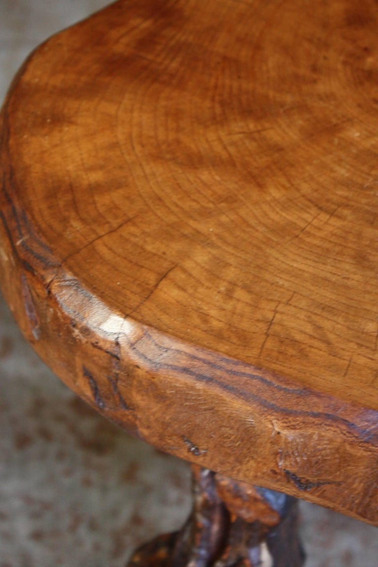 French Grape Vine Wood Stool at 1stDibs