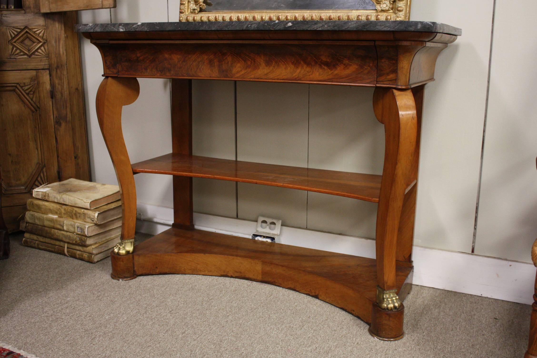 French 19th Century Empire Style Console
