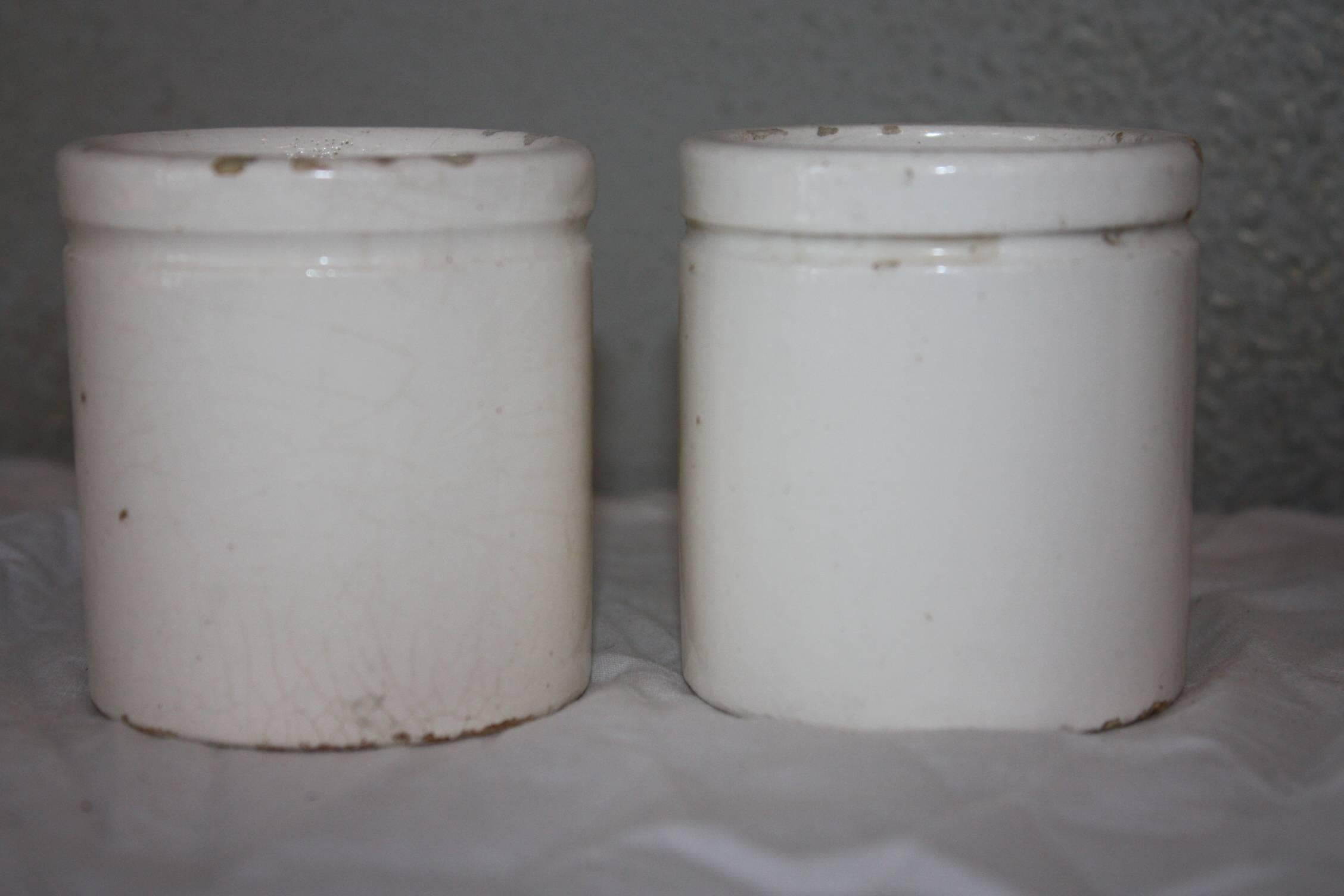 19th Century French Herb Pots In Good Condition For Sale In Fairhope, AL