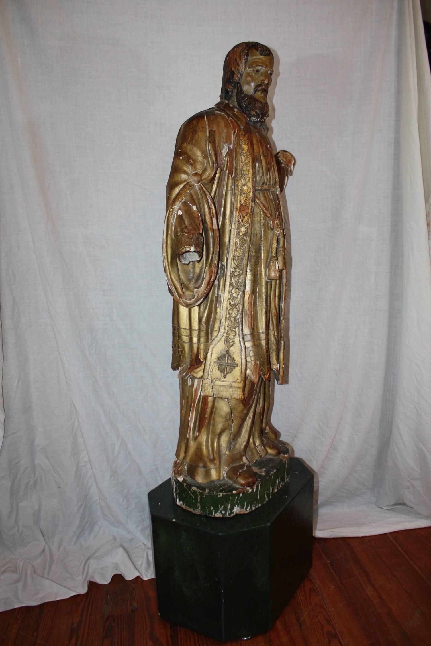 18th Century French Religious Carving For Sale 3