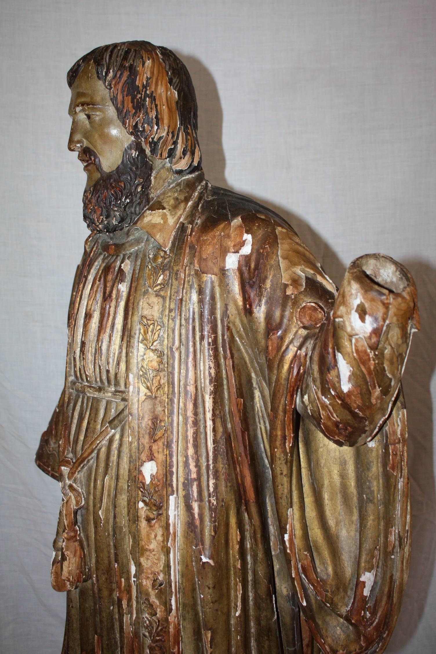 18th Century French Religious Carving For Sale 2