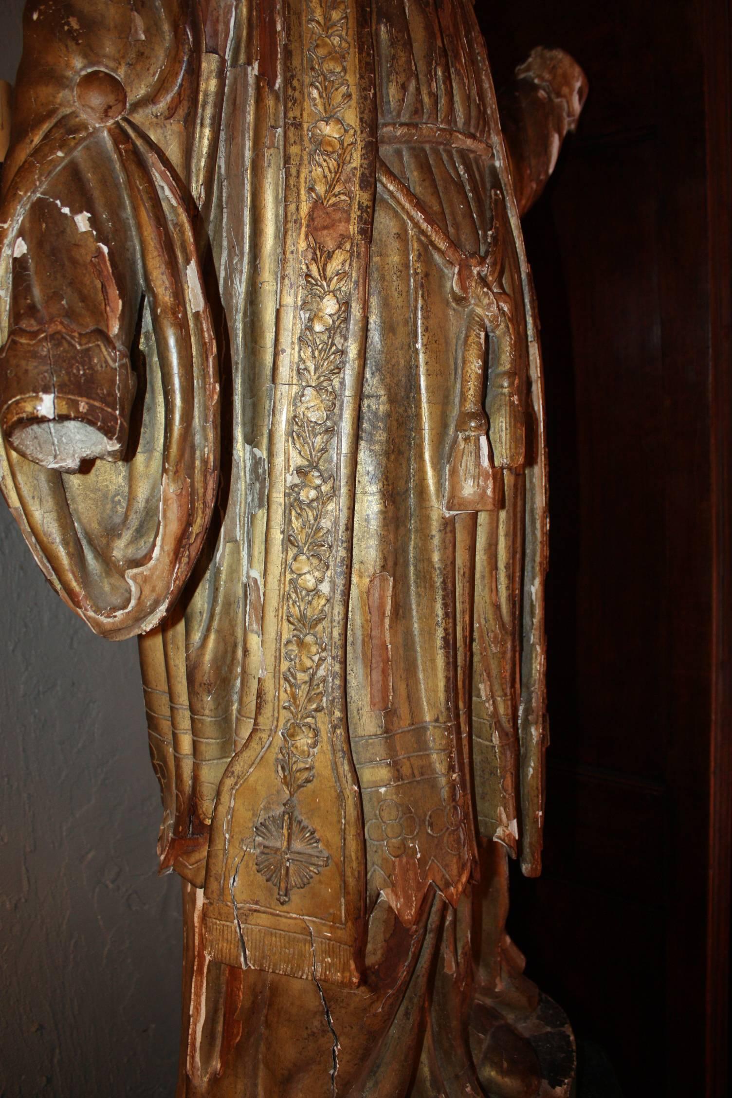 18th Century French Religious Carving For Sale 6