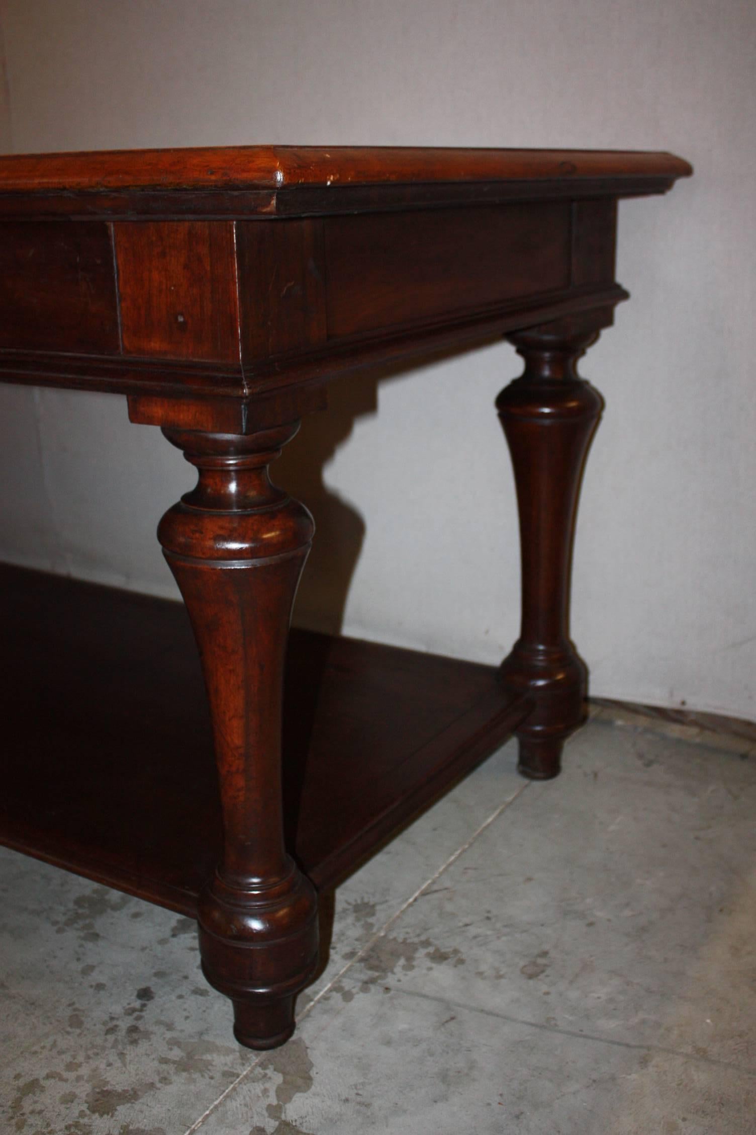 19th Century French Pine Draper's Table 1