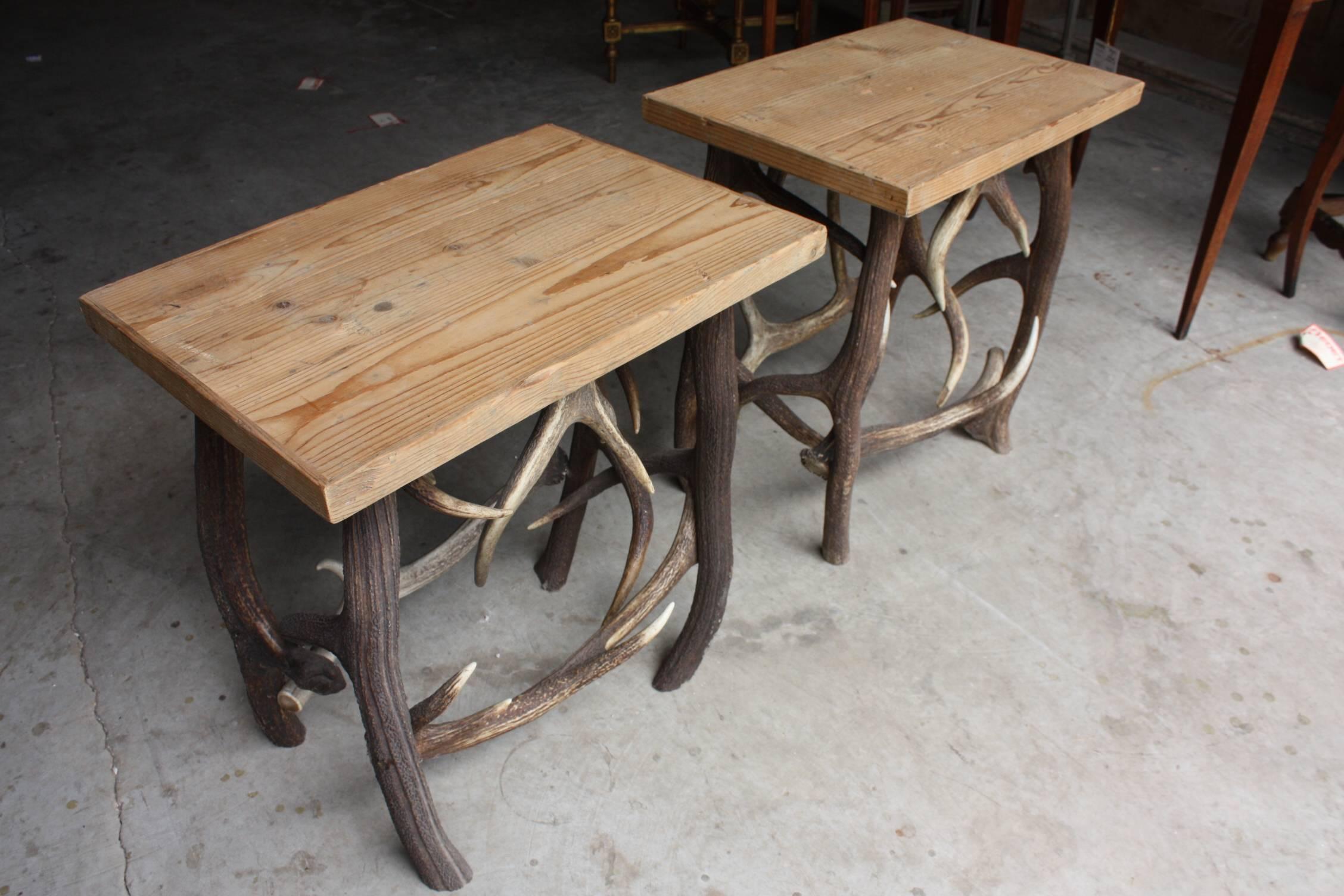 Stag Antler Tables 2