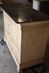 French Bleached Walnut Louis Phillipe Dresser