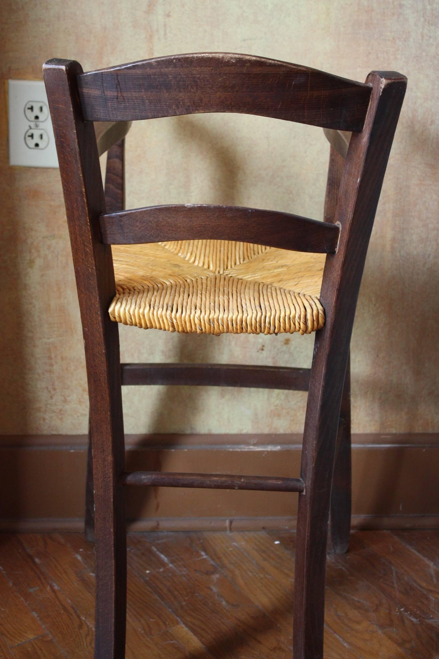 French Antique High Chair/Youth Chair 1
