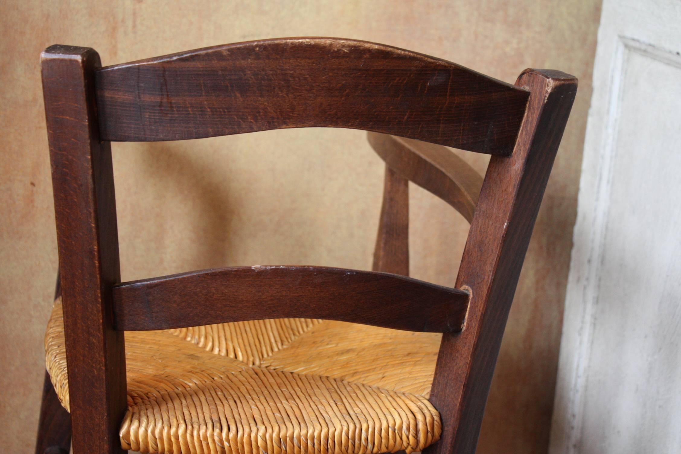 French Antique High Chair/Youth Chair 2