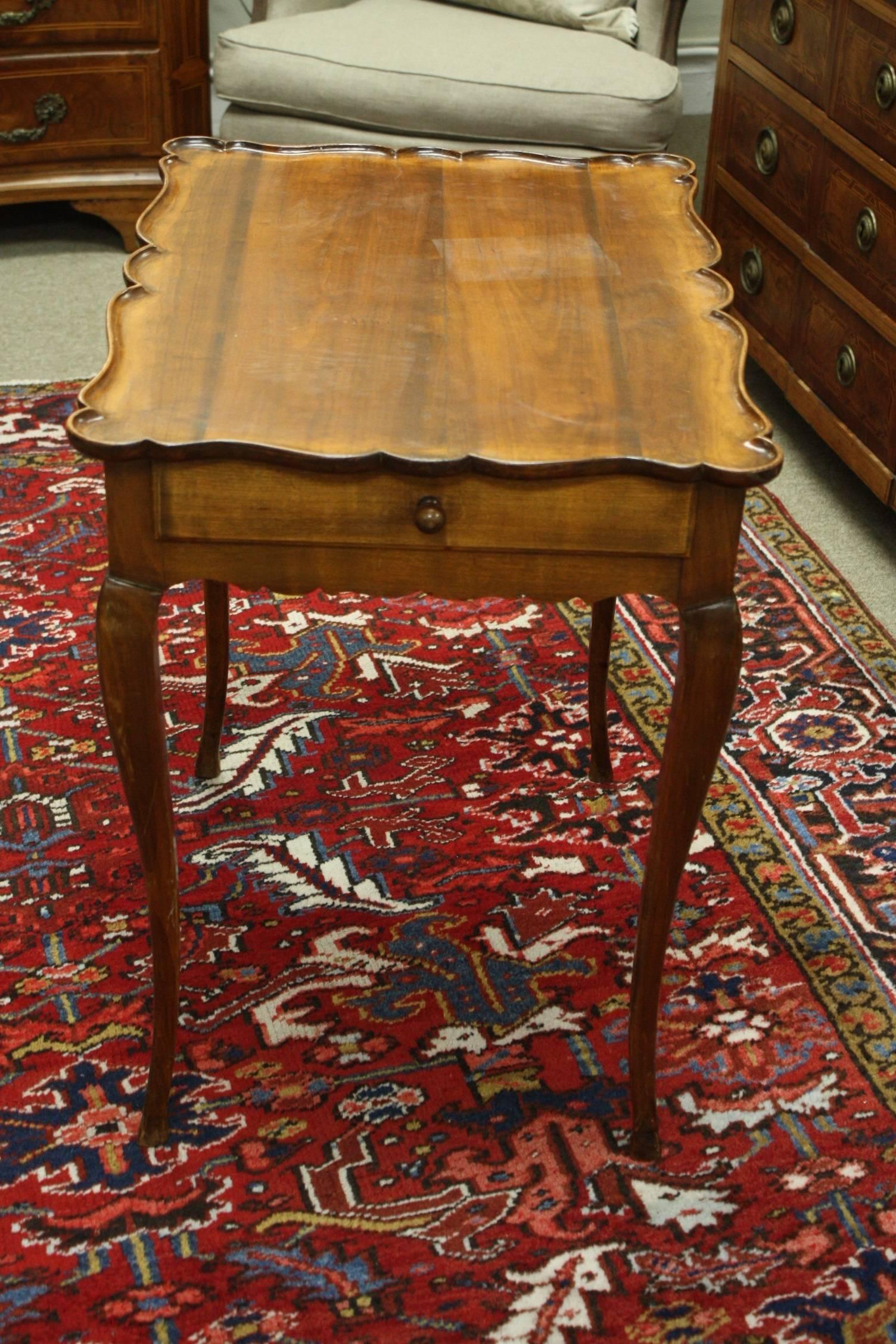 French Walnut Side Table 3