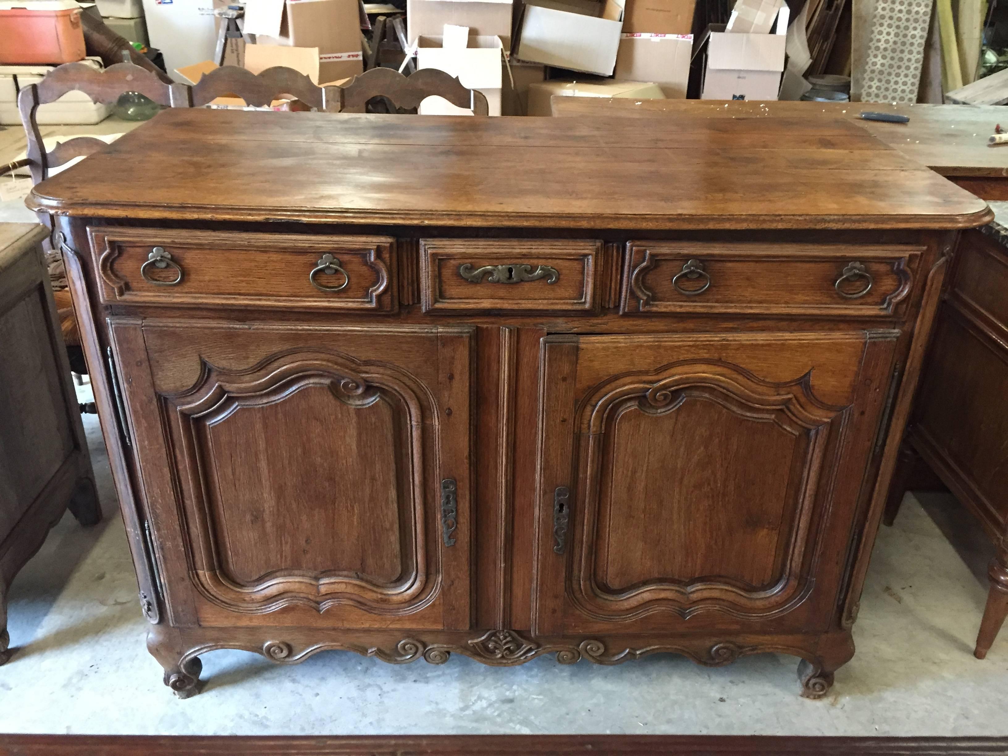 19th Century Louis XV Period Country French Buffet 3