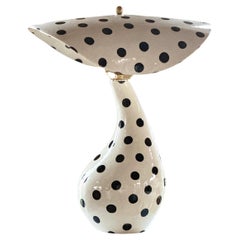 Polka dot desk lamp by Jossolini