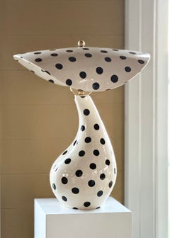 Polka dot desk lamp by Jossolini