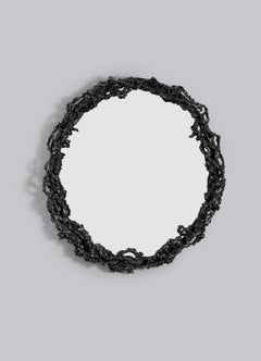 Andaman Mirror Round in Brass, Viya by Vikram Goyal