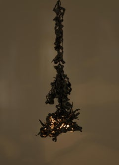 Lampada a sospensione in ottone, misura media, Gardens of India, Viya di Vikram Goyal