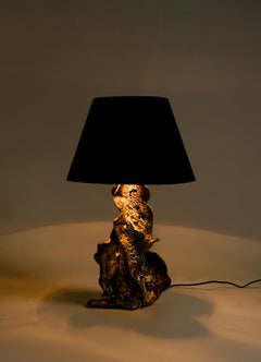 Kovidara Table Lamp in Brass, Viya by Vikram Goyal