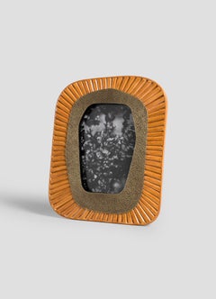 Cornice in canna e ottone, Namsai Abstract Natural Small, Viya di Vikram Goyal