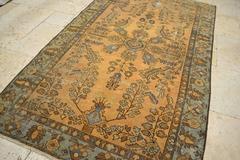 Vintage Distressed Persian Hamedan Rug