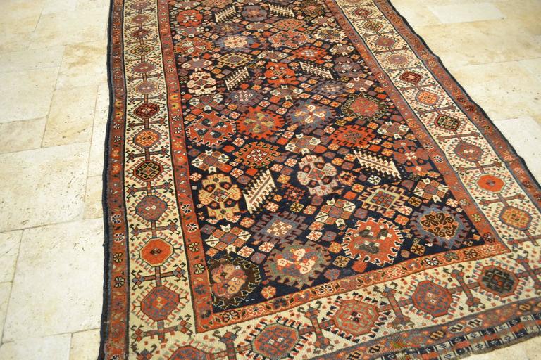 Antique Qashqai Rug For Sale at 1stdibs