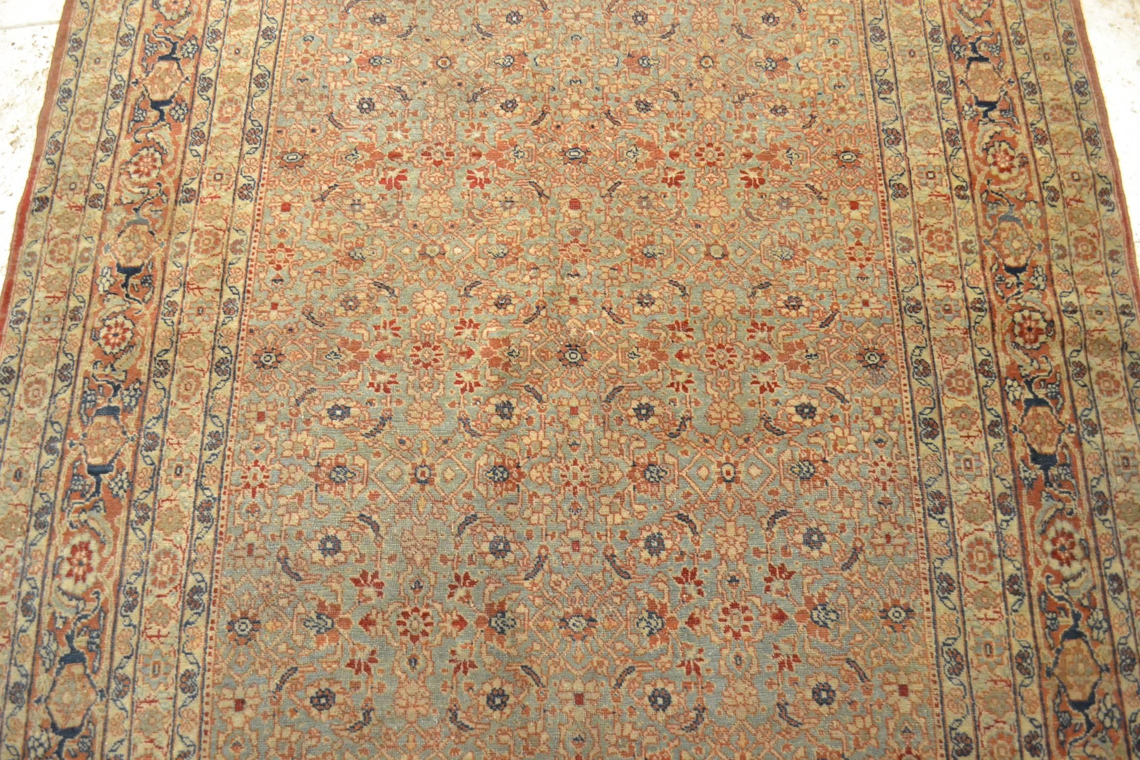Antique Persian Tabriz For Sale 3