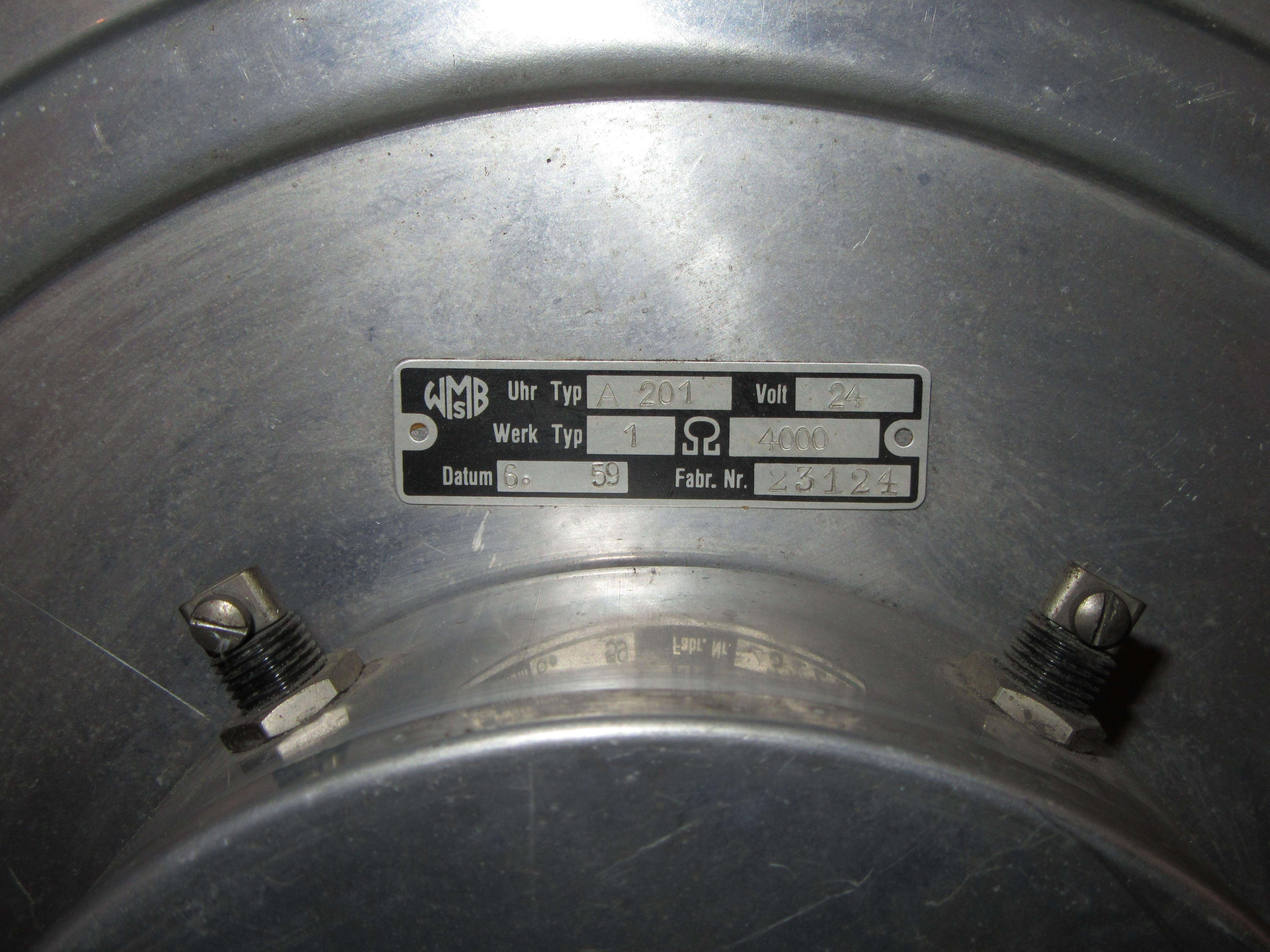 Mid-20th Century Large Swiss 1940s Industrial Wall Clock