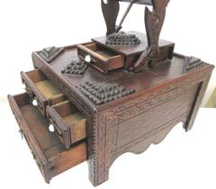 Special Tramp Art Box of Drawers