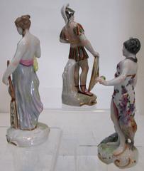 Group of Three Late 19th Century Samson of Paris Porcelain Figures