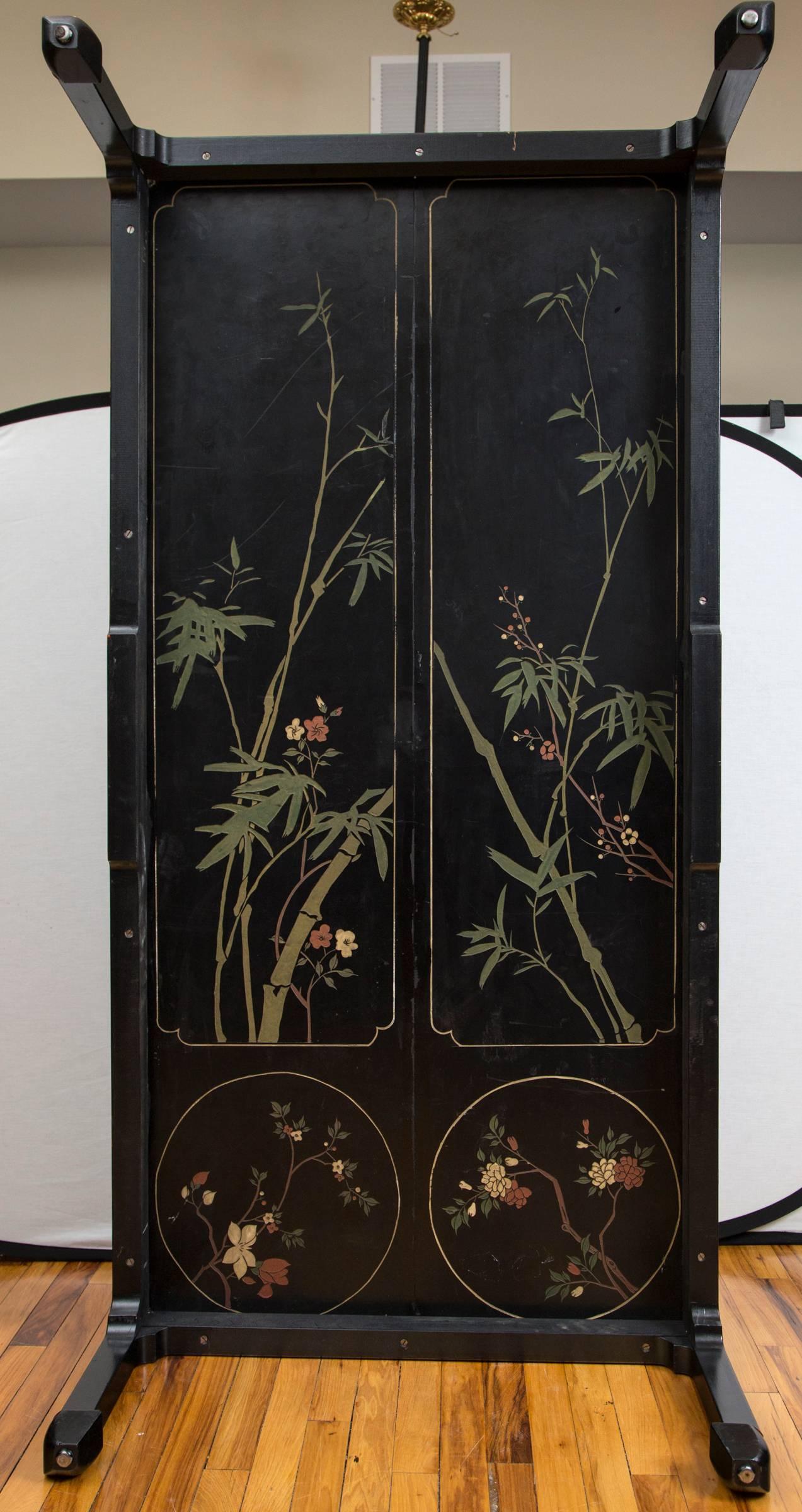 Lacquer 19th Century Chinese Coromandel Panels as Coffee Table