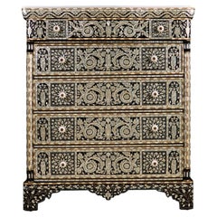 Mother of Pearl 5 Drawer Chest of Drawers