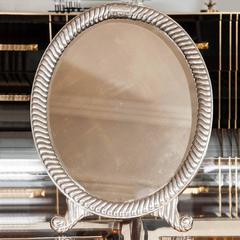 1930s Oval Table Mirror