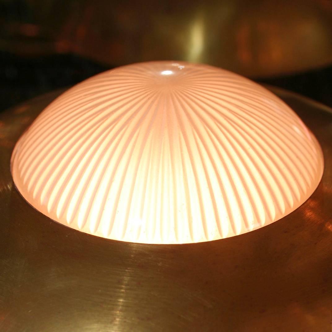 Mid-20th Century 1930s French Domed Table Lamp