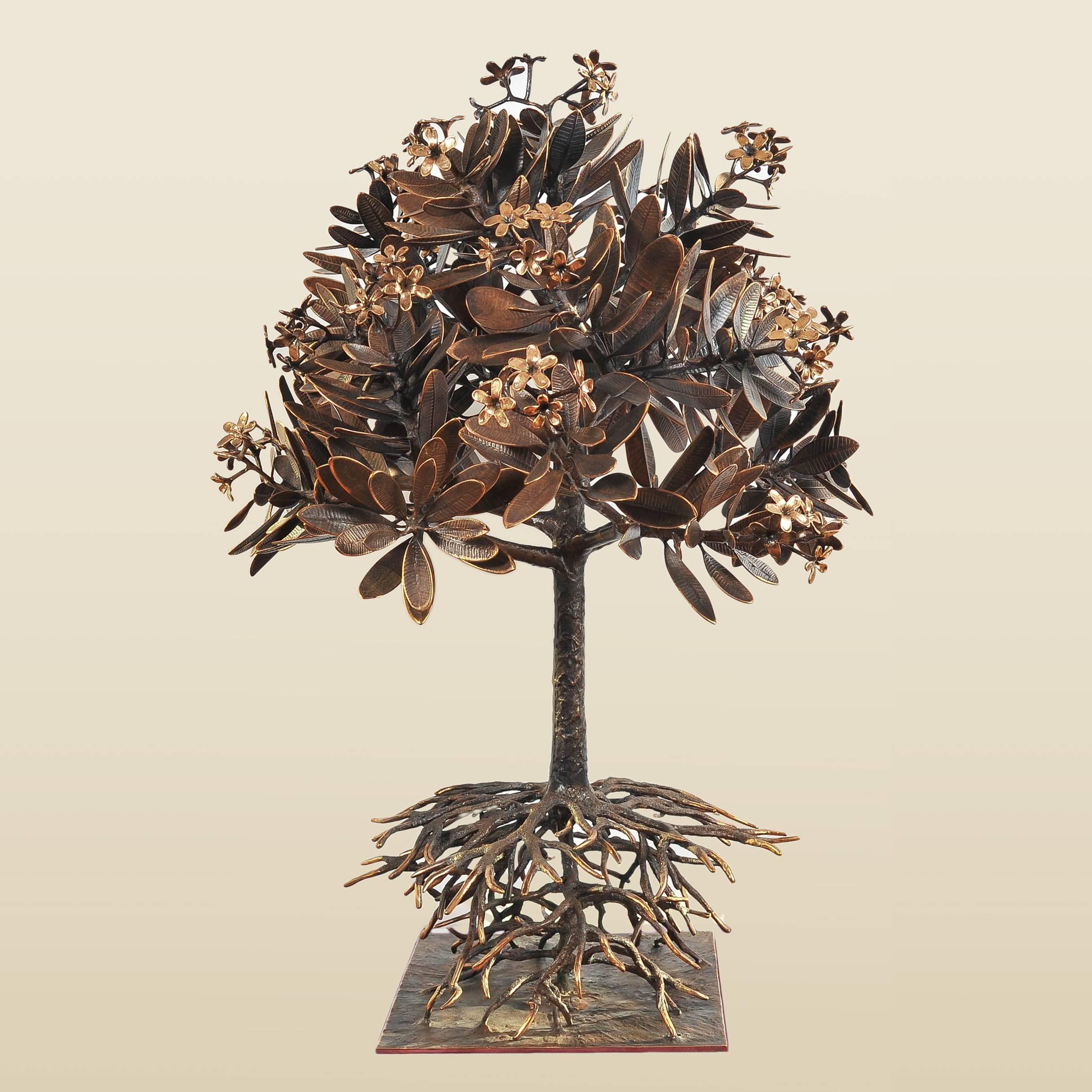 Lifesize Bronze Champa Tree 4