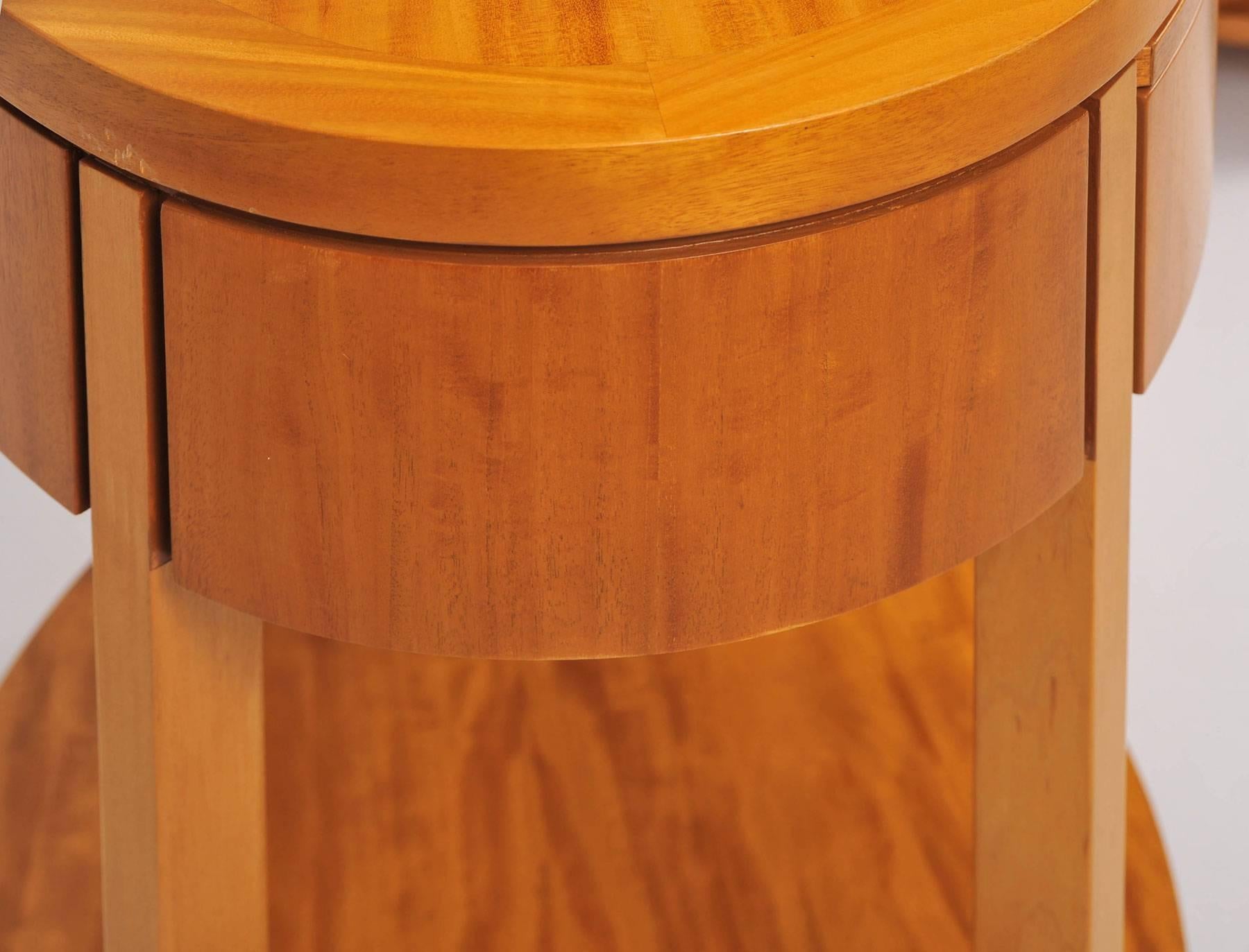 Late 20th Century Pair of 1980s US Nightstands by Charles Pfister