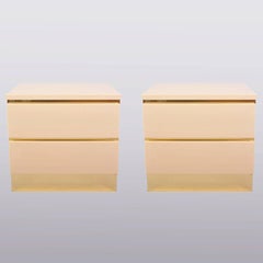 1960s Italian Cream Nightstands