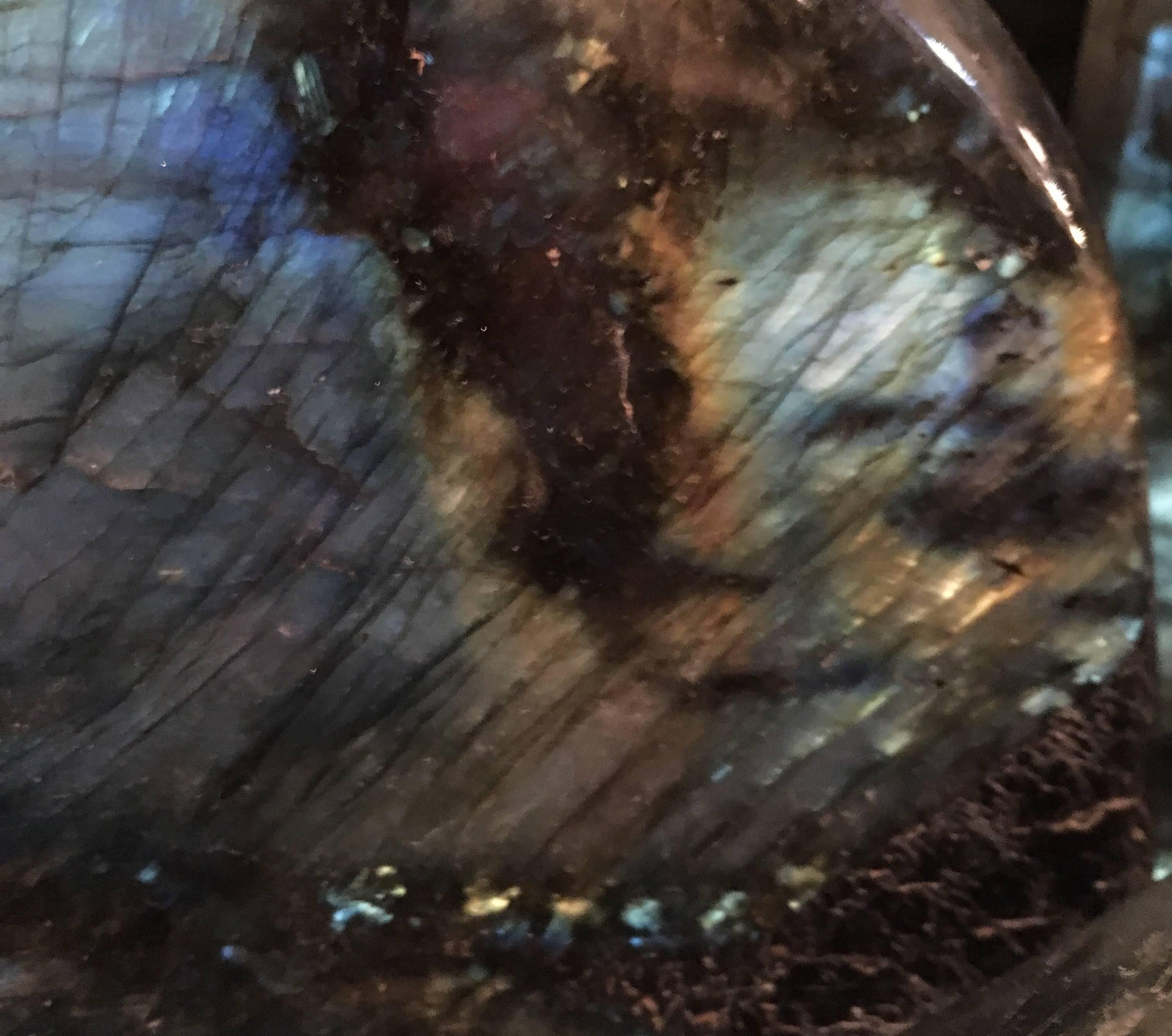 Group of Large Fiery Labradorite Specimens 4