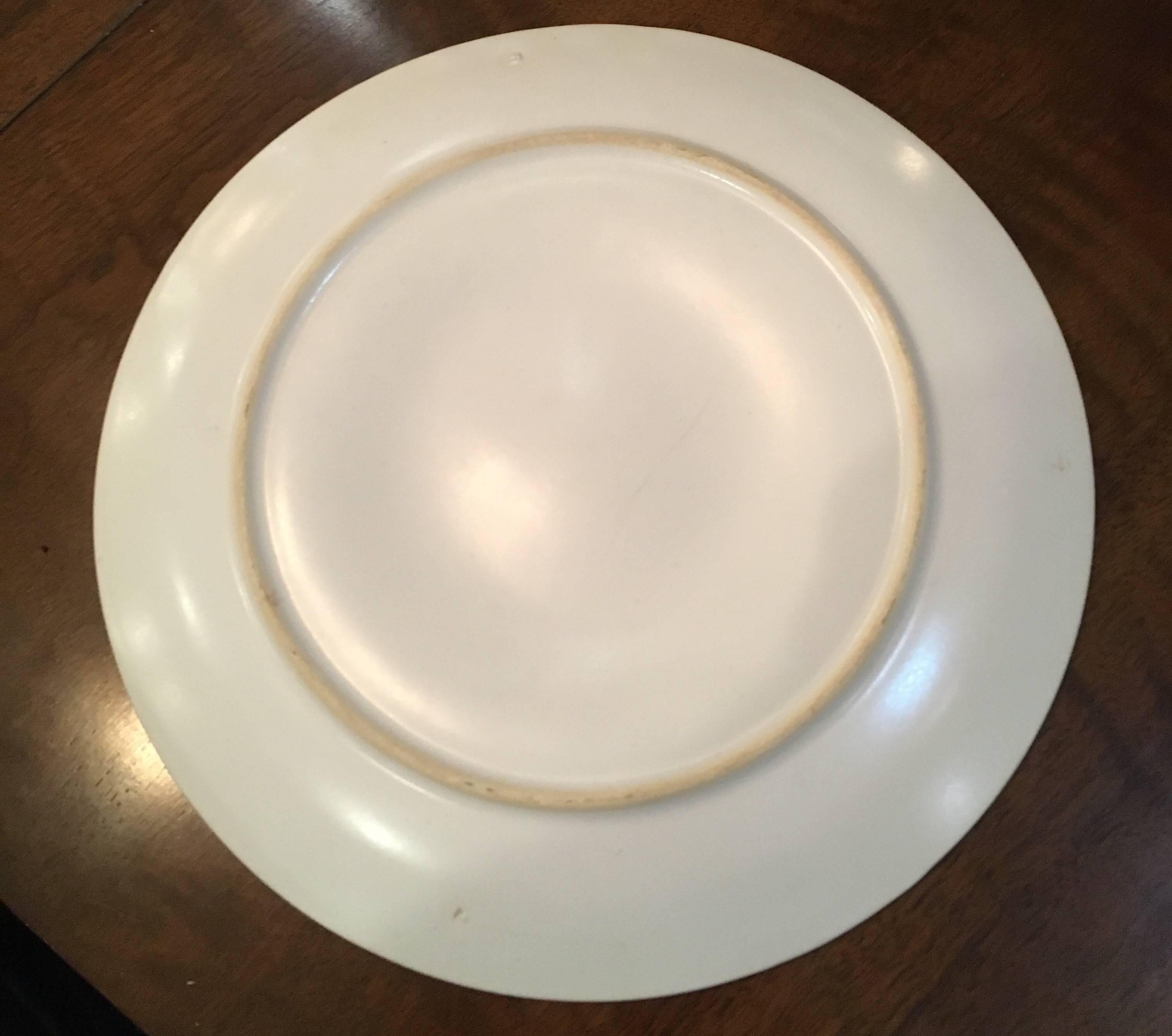 Vintage French Oyster Plates 4
